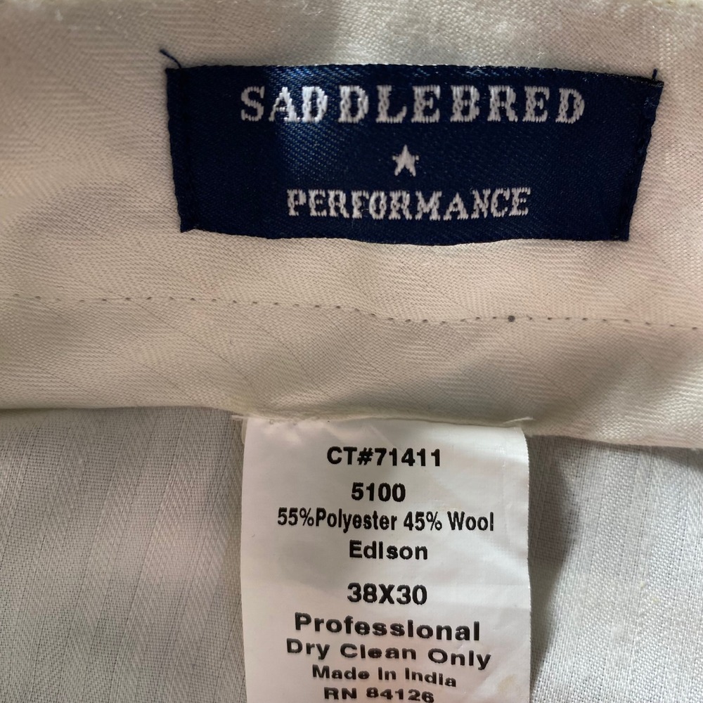 Saddlebred Performance Gray Wool Blend Profession… - image 3